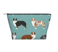 Pastori australiani, Borsa da toilette Borsa per trucco Borsa per cosmetici Borsa da toilette da viaggio portatile