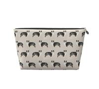 Pastori australiani carini, Borsa da toilette Borsa per trucco Borsa per cosmetici Borsa da toilette da viaggio portatile