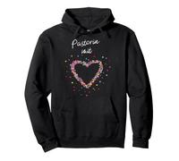 Pastorina con Cuore Chiesa Frechiesa Comune Idea Regalo Felpa con Cappuccio