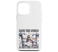 Pastry Chef Dad Gnomes Graphic Bake The World A Better Place Custodia per iPhone 13 Pro Max