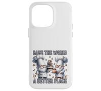 Pastry Chef Dad Gnomes Graphic Bake The World A Better Place Custodia per iPhone 14 Pro Max