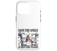 Pastry Chef Dad Gnomes Graphic Bake The World A Better Place Custodia per iPhone 16 Pro