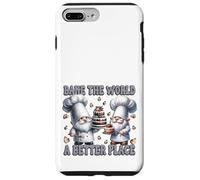 Pastry Chef Dad Gnomes Graphic Bake The World A Better Place Custodia per iPhone 7 Plus/8 Plus