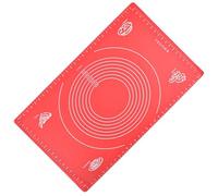 Pastry Mat - Baking Mat With Measurements | Dough Rolling Kneading | Heat Resistant Reusable Dough Rolling | Silicone Pastry Pad - Cookie Bread Pizza Pie Baking Supplies, Kitchen Accessories