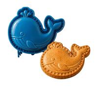 Pastry Mold - Sea Animal Hand Pie Press - Reusable Non Stick Baking Tool | Holiday Pie Baking Molds for Cookie Baking Fruit Pumpkin Desserts DIY Food Christmas, Halloween, Autumn