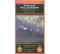 Pasubio Vallagarina. Sentiero della pace. Pasubio Carega Piccole Dolomiti Folgaria Val di Gresta. Carta topografica di precisione 1:25.000 n. 171