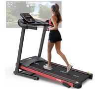 PASYOU Tapis Roulant Elettrico con Inclinazione,2.0HP Tapis Roulant Pieghevole,1-12km/H,15 Pre-Programmi con Display LED e APP Kinomap, Esercizi Silenziosi a Casa e in Ufficio,Carico Massimo 120KG