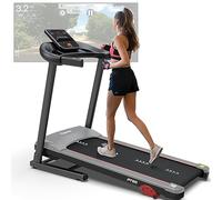 PASYOU Tapis Roulant Elettrico con Inclinazione,2.0HP Tapis Roulant Pieghevole,1-12km/H,15 Pre-Programmi con Display LED e APP Kinomap, Esercizi Silenziosi a Casa e in Ufficio,Carico Massimo 120KG