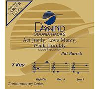 Pat Barrett - Act Justly, Love Mercy, Walk Humbly [Accompaniment/Performance Track]