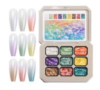 Pat Gel Strumenti Per Manicure Solidi E A Lunga Durata | Kit Per Unghie A Gradiente Di Colore Per Donne E Ragazze Uso Quotidiano Casa Salon Festa Matrimonio San Compleanno
