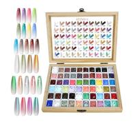 Pat Painting Gel - 60-Color Solid Palette | Gradient Blending Crea
