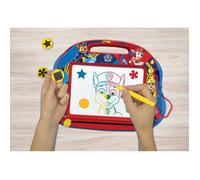 PAT PATROUILLE Formato A5 ardesia magica con accessori magnetici per disegnare a colori - LEXIBOOK