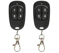 PATABIT 2X Telecomando Cancello Universali | Telecomando Universale Cancello 4 Canali 433 mHz | Copia Tutti Telecomandi Originali A Codice Fisso Frequenza 433,92 mHz | Non Copia Rollin Code