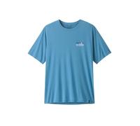 T-shirt Patagonia Cap Cool Daily 73 Skyline manica corta blu - XL