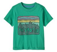 Patagonia - Baby Fitz Roy Skies - T-shirt 2 Years turchese