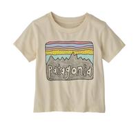 Patagonia Baby Fitz Roy Skies - T-Shirt - bambino 3A Beige junior Regenerative Organic Certified,Cotone Organico/Biologico