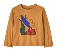 Patagonia - Baby's L/S Graphic T-Shirt - Maglia a manica lunga 6-12 Months arancione