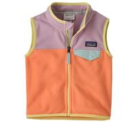 Patagonia - Baby's Micro D Snap-T Vest - Gilet in pile 12-18 Months arancione