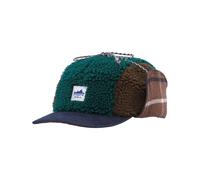 Patagonia - Berretto traspirante con paraorecchie - Range Earflap Cap Cascade Green per Uomo in Cotone - Taglia M - Verde