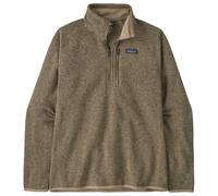 Patagonia - Pile caldo da uomo - M's Better Sweater 1/4 Zip Seabird Grey w/Seabird Grey per Uomo in Poliestere Riciclato - Taglia L - Grigio
