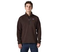 Patagonia - Pile caldo e confortevole - M's Better Sweater 1/4 Zip Den Brown per Uomo in Poliestere Riciclato - Taglia XL - Marrone