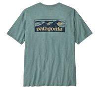 Patagonia - Boardshort Logo Pocket Responsibili-Tee - T-shirt M turchese