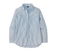 Patagonia Camicia Lightweight A/C Buttondown Donna Fleck Blue S