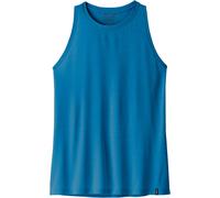 Patagonia - Canotta da trekking ultraleggera e ad asciugatura rapida - W's Cap Cool Ultra Tank Aquatic Blue Light Aquatic Blue X-Dye per Donne in Poliestere Riciclato - Taglia S