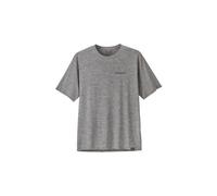 Patagonia cap cool daily graphic grey t shirt