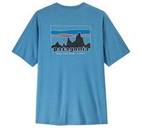 Patagonia - Cap Cool Daily Shirt '73 Skyline - Maglia funzionale L blu