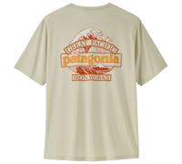 Patagonia - Cap Cool Daily Shirt Great Waves - Maglia funzionale S beige