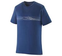 Maglietta da uomo Patagonia M's Cap Cool Merino Blend Graphic Shirt Taglia: L / Colore: blu