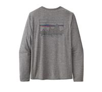 PATAGONIA M's L/s Cap Cool Daily Graphic Shirt - Uomo - Grigio - Taglia S- modello 2025