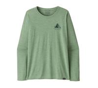 Patagonia Capilene Cool Daily Graphic Shirt l/s donna Chouinard crest: ellwood green S