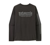 Patagonia Capilene Cool Daily Shirt Hut Tripper Black L