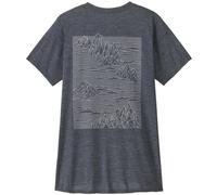 Maglietta da donna Patagonia W's Cap Cool Daily Graphic Shirt Taglia: L / Colore: grigio scuro