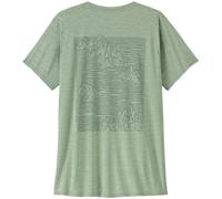 Patagonia Capilene® Cool Daily - T-shirt - donna L Light Green/Green woman Fair Trade Certified,Heiq Fresh,Recycled Polyester