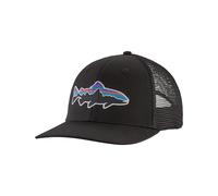Patagonia - Cappelli e berretti - Fitz Roy Trout Trucker Hat Black in Cotone - Nero
