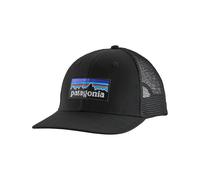 Patagonia - Cappelli e berretti - P-6 Logo Trucker Hat Black in Cotone - Nero