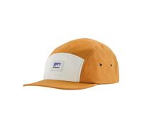 Patagonia - Cappello a visiera piatta in cotone biologico - Graphic Maclure Hat Shop Sticker: Talon Gold per Uomo in Cotone - Oro Oro