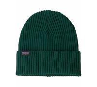 Patagonia - Cappello con risvolto - Fishermans Rolled Beanie Cascade Green in Poliestere Riciclato - Verde