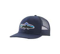 Patagonia - Cappello trucker - Fitz Roy Trout Trucker Hat New Navy in Cotone - Blu navy