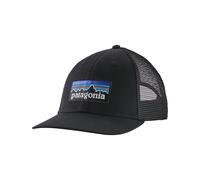 Patagonia - Cappello trucker - P-6 Logo LoPro Trucker Hat Black in Cotone - Nero