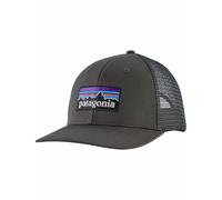 Patagonia - Cappello trucker - P-6 Logo Trucker Hat Forge Grey in Cotone - Grigio