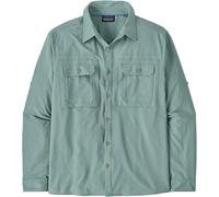 Patagonia - Chemise légère et anti-UV - M's L/S Self Guided Sun Shirt Blue Sage per Uomo - Taglia L