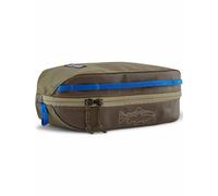 Patagonia - Custodia 3L - Black Hole Cube 3L Basin Green w/Fitz Trout in Pelle - Verde