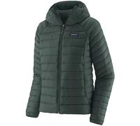 Patagonia Down Sweater Hoody W - giacca in piuma - donna M Dark Green/Dark Green woman Piuma,Recycled Materials,Bluesign