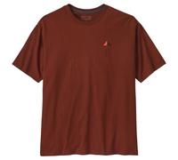 Patagonia - Driftways Organic T-Shirt - T-shirt L rosso
