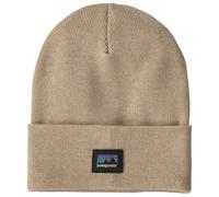 Patagonia - Cappello con risvolto - Everyday Beanie Oar Tan in Poliestere Riciclato - Beige