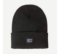 Patagonia - Cappello con risvolto - Everyday Beanie Black in Poliestere Riciclato - Nero